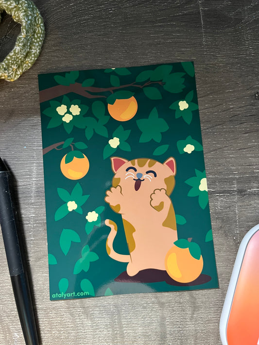 "Orange You Glad?" – 5x7 Glossy Art Print