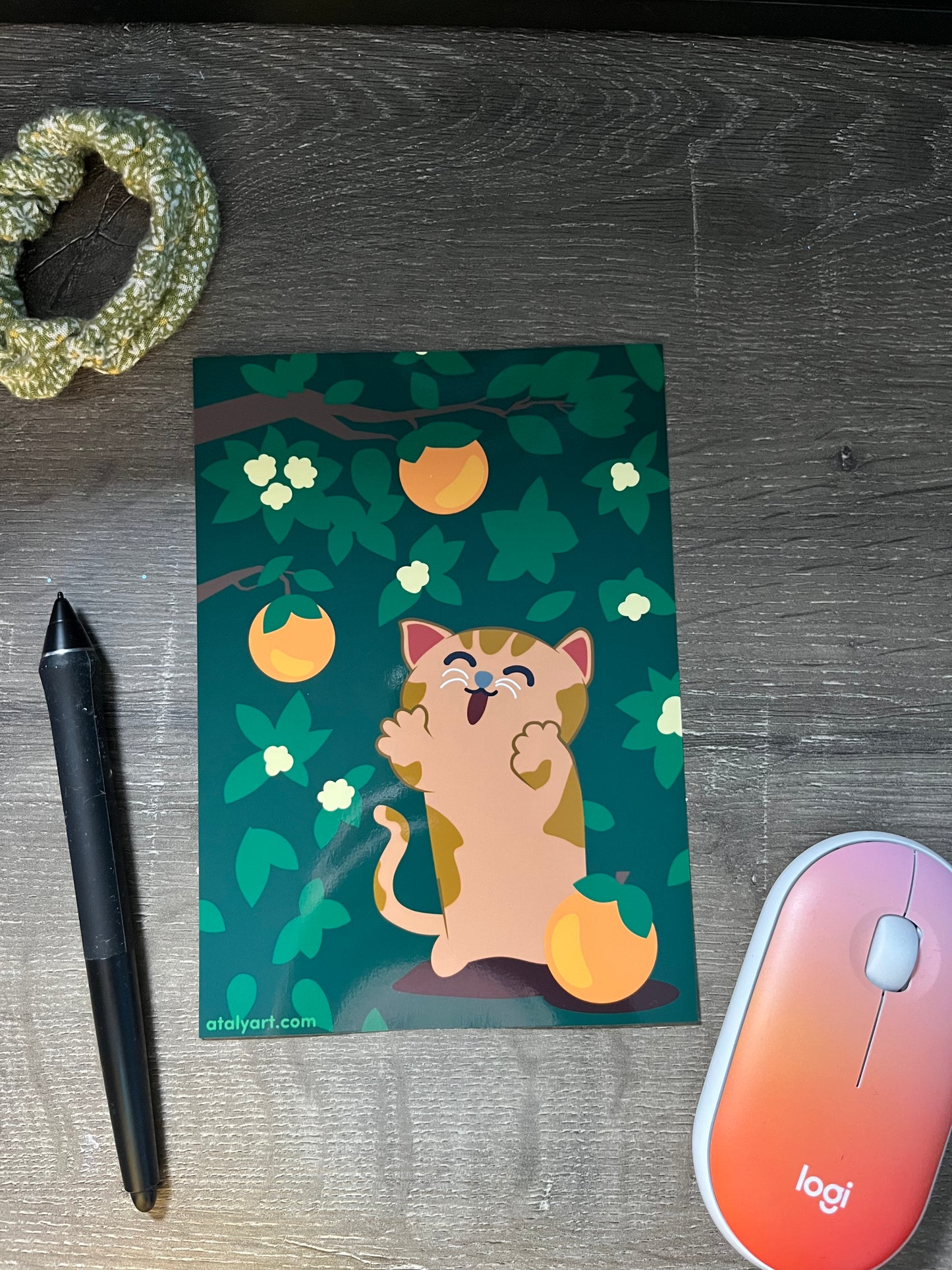 "Orange You Glad?" – 5x7 Glossy Art Print