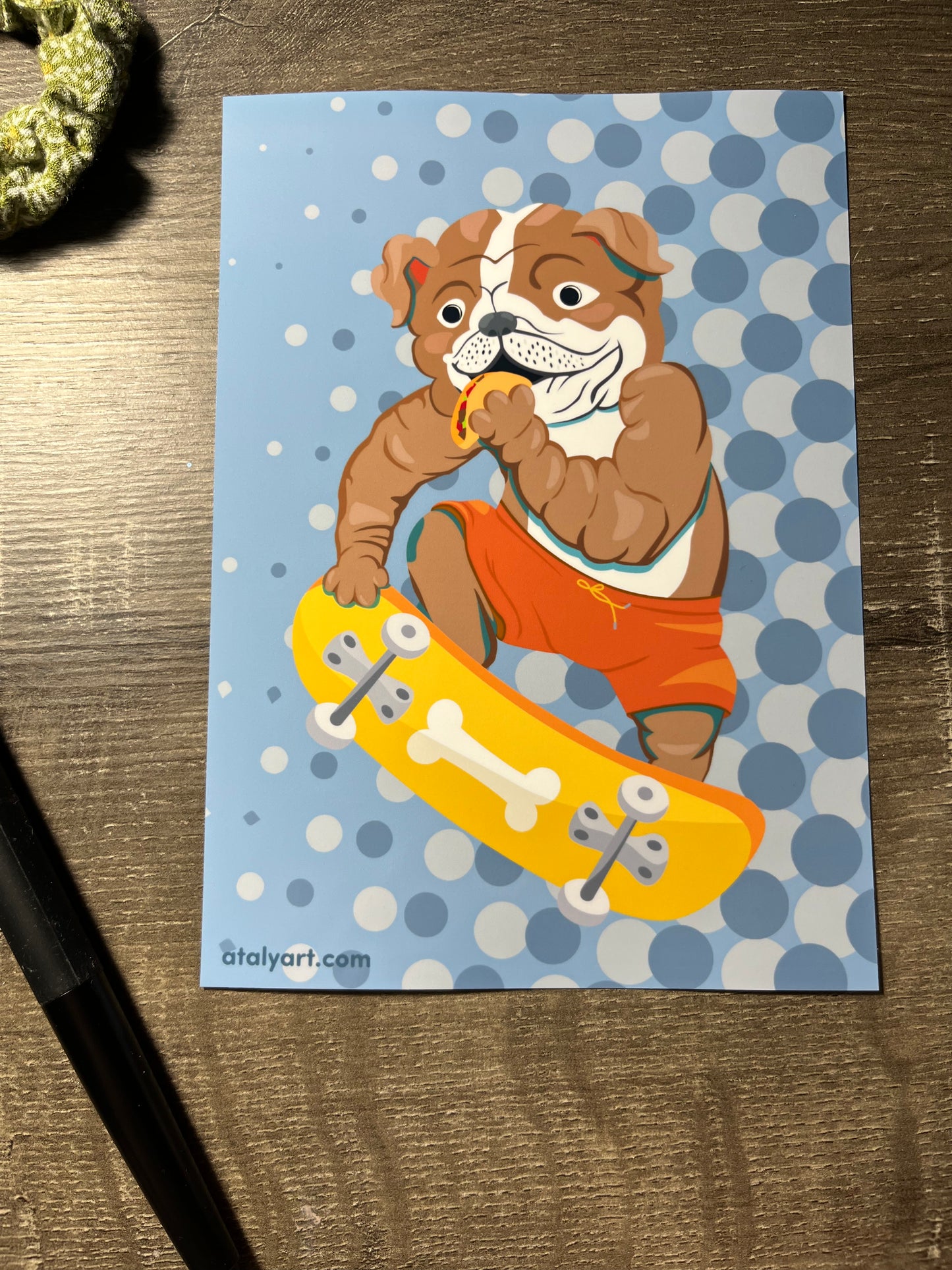 "Taco Cruiser" – 5x7 Glossy Art Print