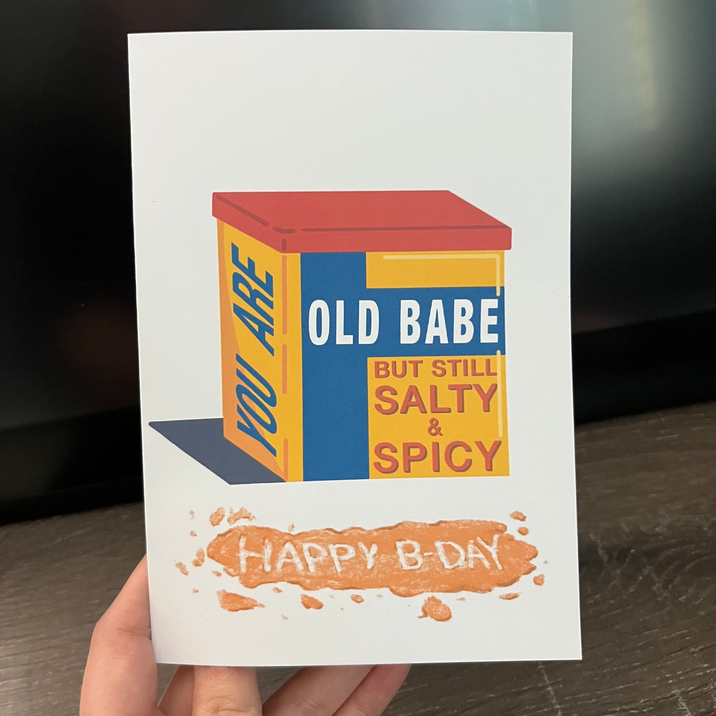 Old Babe Birthday Card