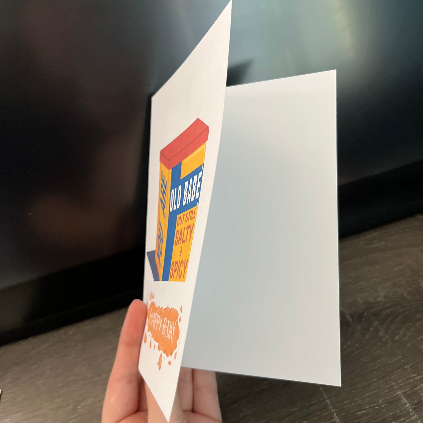 Old Babe Birthday Card