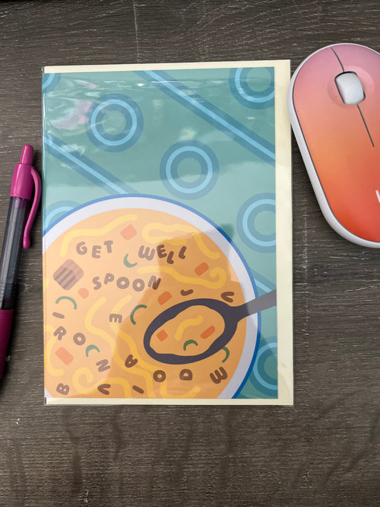 Get Well Chicken Noodle Spoon!