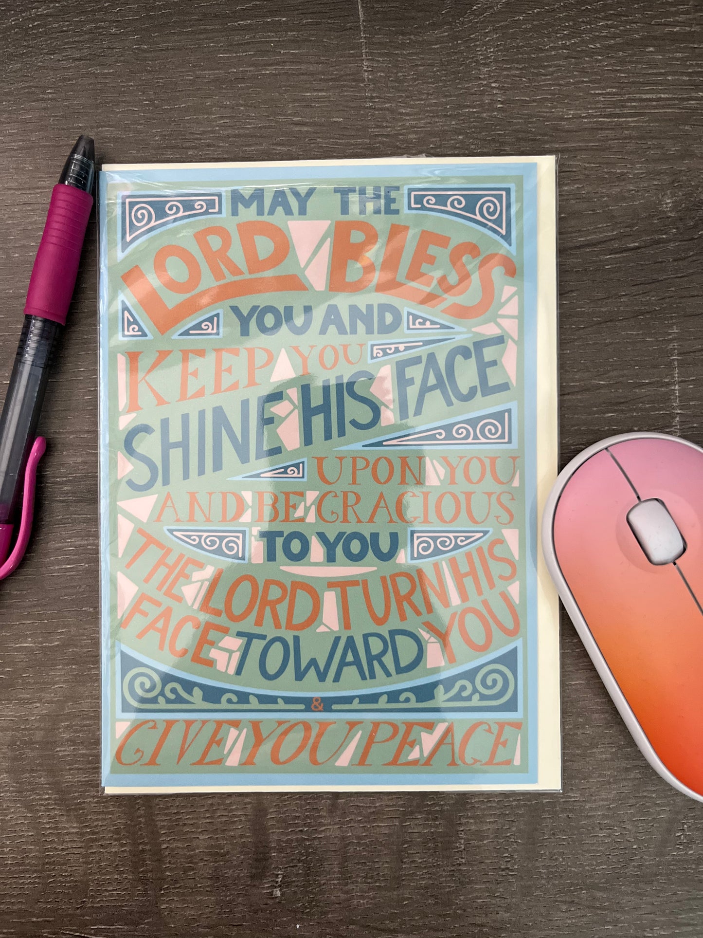 May the Lord Bless You Card