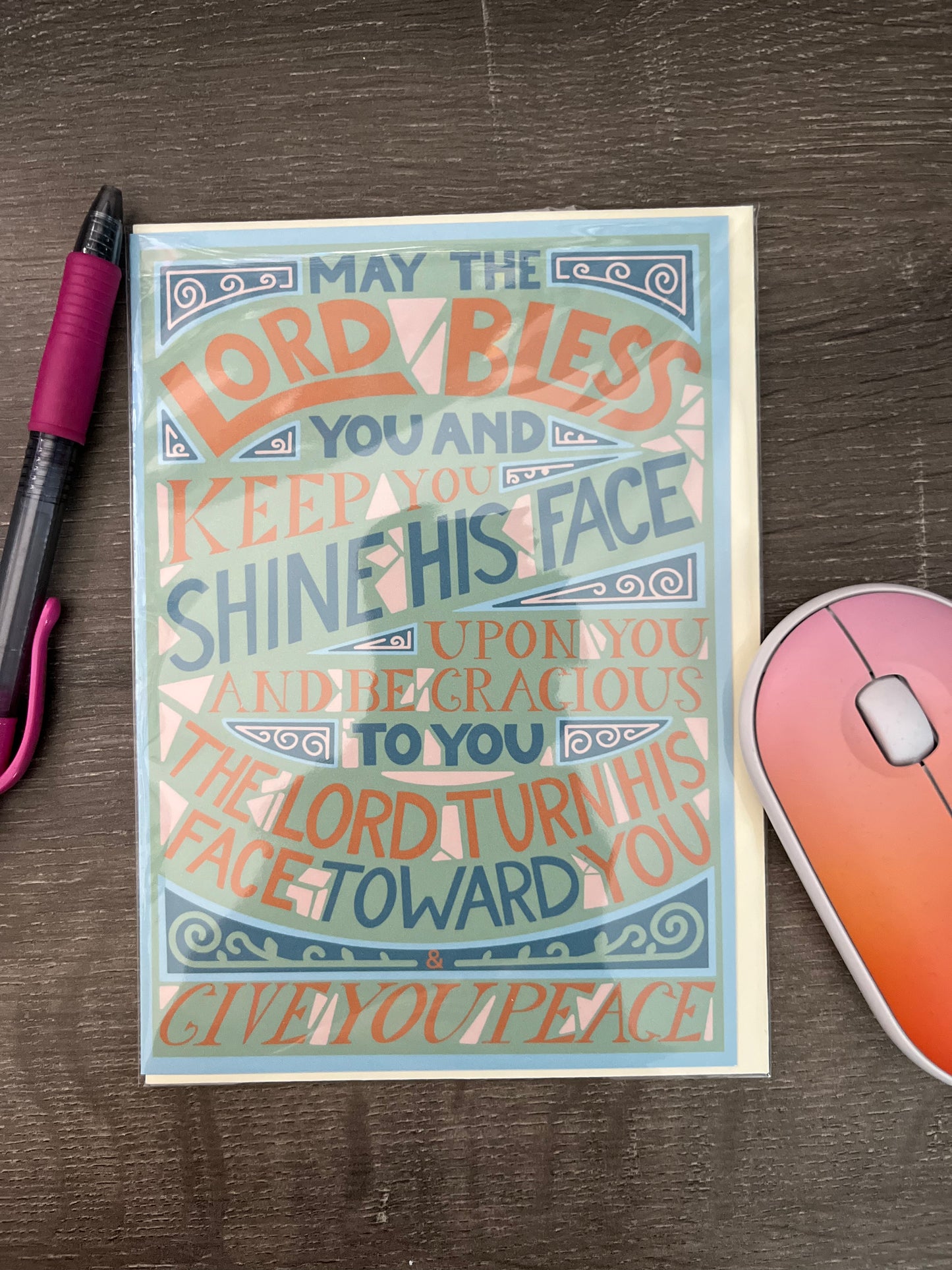 May the Lord Bless You Card