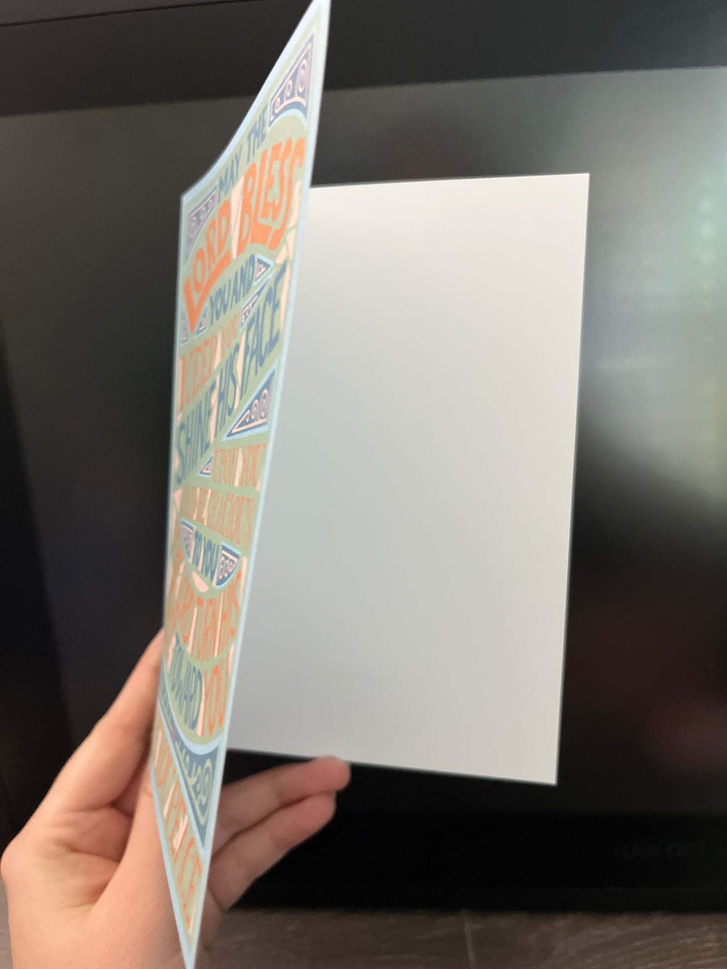 May the Lord Bless You Card